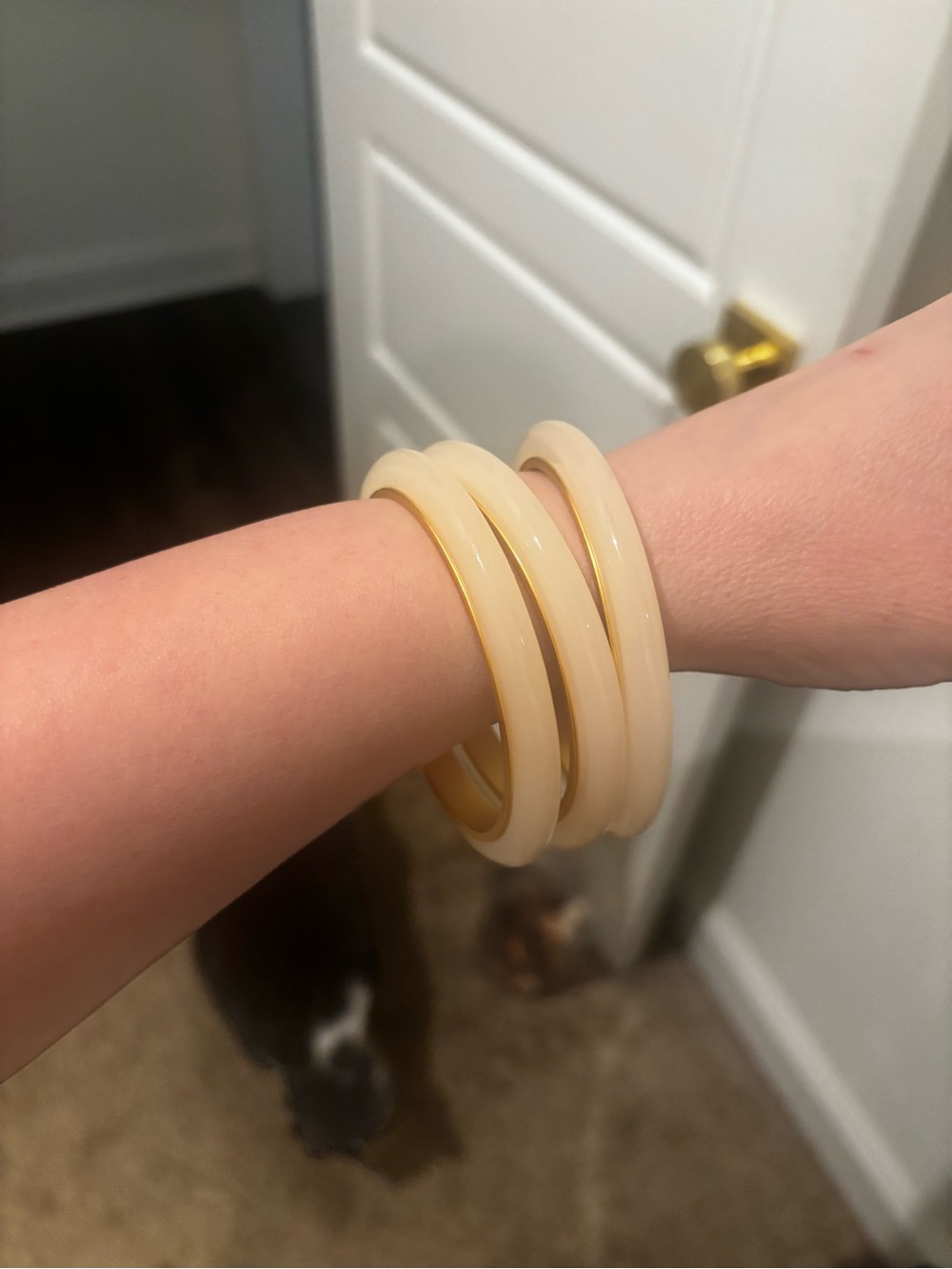 Julie Vos Amalfi bangle - Set of 3 size small
